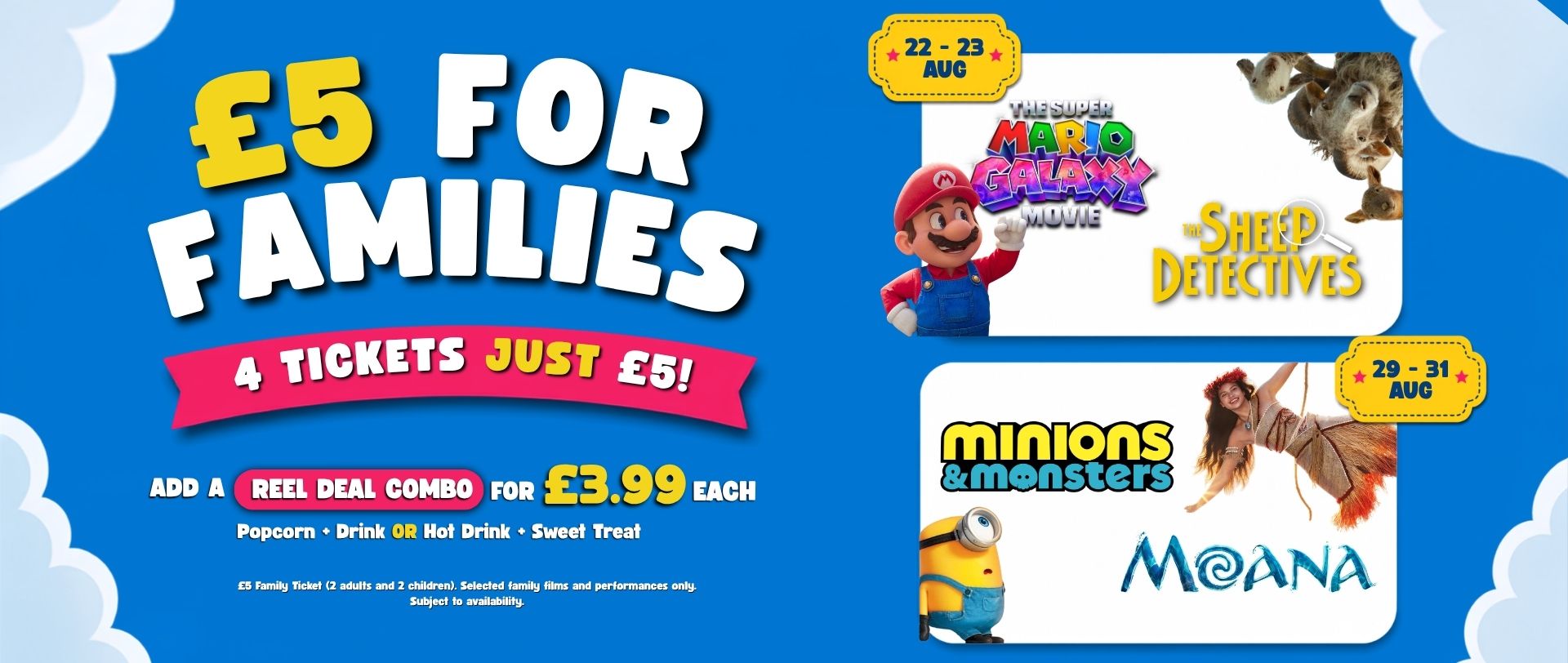 �5 FOR FAMILIES